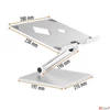 Kép 3/7 - Laptop állvány DURABLE Rise