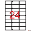 Kép 2/2 - Etikett Apli 64x33, 9 -24- kerekített sarkú LCA2409