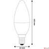 Kép 3/4 - LED izzó E14 gyertya 4 5W 470lm 6400K AVIDE
