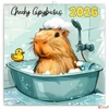 Kép 1/14 - Falinaptár 2026 Cheeky Capybaras 6097-CK lemeznaptár30 × 30 cm Realsystem 2026 kollekció!