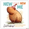 Kép 3/14 - Falinaptár 2026 Cheeky Capybaras 6097-CK lemeznaptár30 × 30 cm Realsystem 2026 kollekció!