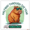 Kép 8/14 - Falinaptár 2026 Cheeky Capybaras 6097-CK lemeznaptár30 × 30 cm Realsystem 2026 kollekció!