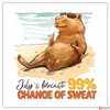Kép 9/14 - Falinaptár 2026 Cheeky Capybaras 6097-CK lemeznaptár30 × 30 cm Realsystem 2026 kollekció!