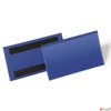 Kép 1/4 - Logisztikai zseb 150 x 67mm fekvő DURABLE mágnesse sötétkék