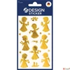Kép 1/3 - Matrica 2 ív 76x120mm AVERY ZWECKFORM "Z-Design No.52393" arany angyalkák
