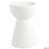 Kép 3/3 - Gyertyatartó fehér mécsestartó Tealight rd Mikela M white 22cm SDDST53