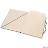 Kép 2/2 - Moleskine Notesz kemény fekete Fekete XL VONALAS QP090