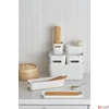 Kép 5/5 - Műanyag tárolódoboz 1,3liter SMARTSTORE Compact Slim fehér