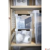 Kép 3/7 - Műanyag tárolódoboz 3liter fekete fogantyúkkal SMARTSTORE Classic 3 átlátszó