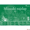 Kép 1/3 - Műszaki rajzlap A3 Victoria famentes 20lap 180g-os Irodai papíráru Victoria 713023021