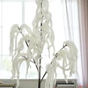Kép 3/4 - Selyemvirág művirág 24' Fehér 30cmx15cmx85cm sdkae