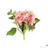 Kép 2/3 - Selyemvirág művirág hortenzia Hydrangea pink 46cm Holland SDDST53