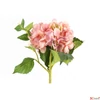 Kép 2/3 - Selyemvirág művirág hortenzia Hydrangea pink 46cm Holland SDDST53