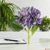 Kép 5/6 - Selyemvirág művirág hortenzia Hydrangea purple 50cm Holland DST53