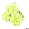 Kép 3/3 - Selyemvirág művirág hortenzia labdarózsa Viburnum green bangita 61cm Holland SDDST53