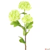 Kép 1/3 - Selyemvirág művirág hortenzia labdarózsa Viburnum green bangita 61cm Holland SDDST53