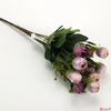 Kép 3/3 - Művirág Begónia csokor Lila 30 cm