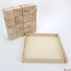 Kép 2/3 - Fa natúr  kocka puzzle 16db-os Méret: 6x6cm