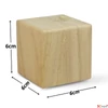 Kép 3/3 - Fa natúr  kocka puzzle 16db-os Méret: 6x6cm