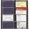 Kép 2/2 - Névjegytartó Panta Plast 96db-os PVC fekete INP311602F