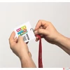 Kép 5/5 - Névkitűző Euro kivágás 97x86mm DURABLE VISITOR BADGE fehér