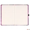 Kép 3/3 - Notesz 13x21cm Purple Flowers, lined Realsystem 2025 kollekció!