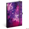 Kép 4/4 - Notesz vonalas Galaxy 13×21 cm Realsystem 2026 kollekció!