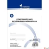 Kép 1/2 - Ny B 22-31 napibevét módosító napi bevételének mód. tételei 25x2 A/5 NVB2231