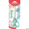 Kép 1/3 - Olló 16cm Maped Sensoft 3D általános, rugalmas nyél, vegyes színekb Irodai kiegészítők MAPED 486214