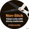 Kép 4/6 - Olló általános tapadásmentes 21cm FISKARS Titanium fehér