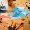 Kép 5/6 - Olló óvodai 13 cm FISKARS türkizkék