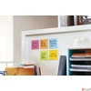 Kép 2/4 - Öntapadós jegyzettömb 3MPostit 76x76 mm, 12x90 lap, Super Sticky ultra sárga