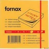 Kép 1/2 - Öntapadós jegyzettömb 75x75 C Fornax neon narancs 80 lap