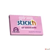 Kép 1/6 - Öntapadós jegyzettömb Stick N 76x127 mm, 100 lap, 360, rózsaszín