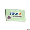 Kép 1/8 - Öntapadós jegyzettömb Stick N 76x127 mm, 100 lap, 360, zöld