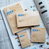 Kép 5/8 - Öntapadós jegyzettömb Stick N 76x76 mm, 100 lap, Kraft Notes, barna