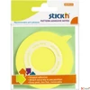 Kép 1/3 - Öntapadós jegyzettömb Stick N buborék alakú, 70x70 mm, 50 lap, sárga