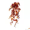 Kép 2/2 - Őszi dekoráció Selyemvirág Szőlőlevél műanyag 96cm bordó