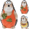 Kép 1/3 - Őszi kerámai dekor figura porcelán ruhás süni : 7,4x7,3x11cm kpm25