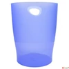 Kép 2/5 - Papírkosár 15l Exacompta PP, Linicolor, jégkék