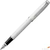 Kép 1/5 - Parker IM töltőtoll fehér tolltest ezüst klipszes-kupakos toll