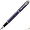 Kép 2/6 - Parker IM töltőtoll kék tolltest ezüst klipszes-kupakos toll