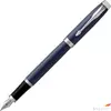 Kép 1/6 - Parker IM töltőtoll kék tolltest ezüst klipszes-kupakos toll