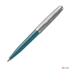 Kép 1/3 - Parker Royal golyóstoll 51 Core türkiz kék ezüst klipsz 2123508