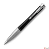 Kép 1/4 - Parker Royal Urban golyóstoll Twist Matt Fekete 2143639 ezüst klipszes
