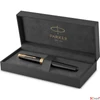 Kép 3/4 - Parker Sonnet töltőtoll S0808700 lakk fekete, arany klipsz FP LAQUE BLACK GT