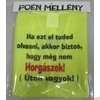 Kép 8/9 - Party láthatósági mellény Sebességkorlátozó 20-30-40-50-60, legénybúcsú