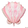 Kép 1/5 - Partylufi fólia Bride to be, 52cm Tengeri kagyló