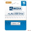 Kép 1/3 - Pendrive 16GB USB 2.0 alumínium ház MYMEDIA Alu" (by VERBATIM)