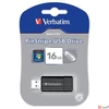 Kép 1/2 - Pendrive 16GB Verbatim USB 2.0, 10/4MB/sec PinStripe, fekete Verbatim 49063